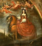 Francisco Rizi Equestrian portrait of Marie Louise d'Orleans china oil painting artist